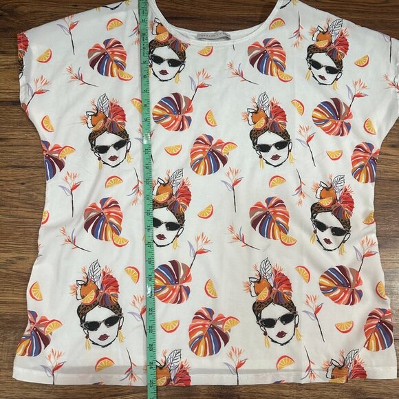 short-sleeve top (M) - Picture 2 of 7